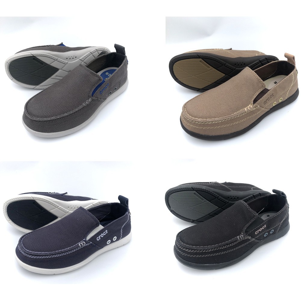 Men's walu slip on hot sale crocs