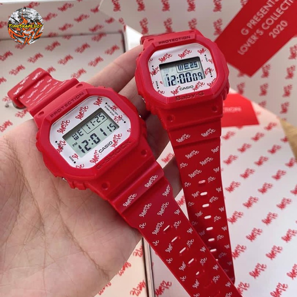 100% Original Casio G-Shock Baby-G LOV-20B-4 Lover's Collection