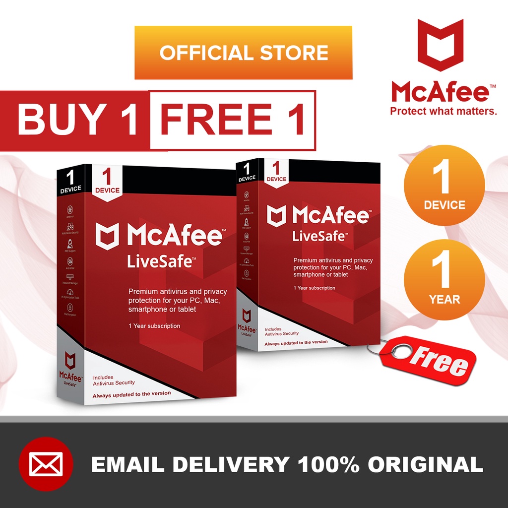 Mcafee products on sale