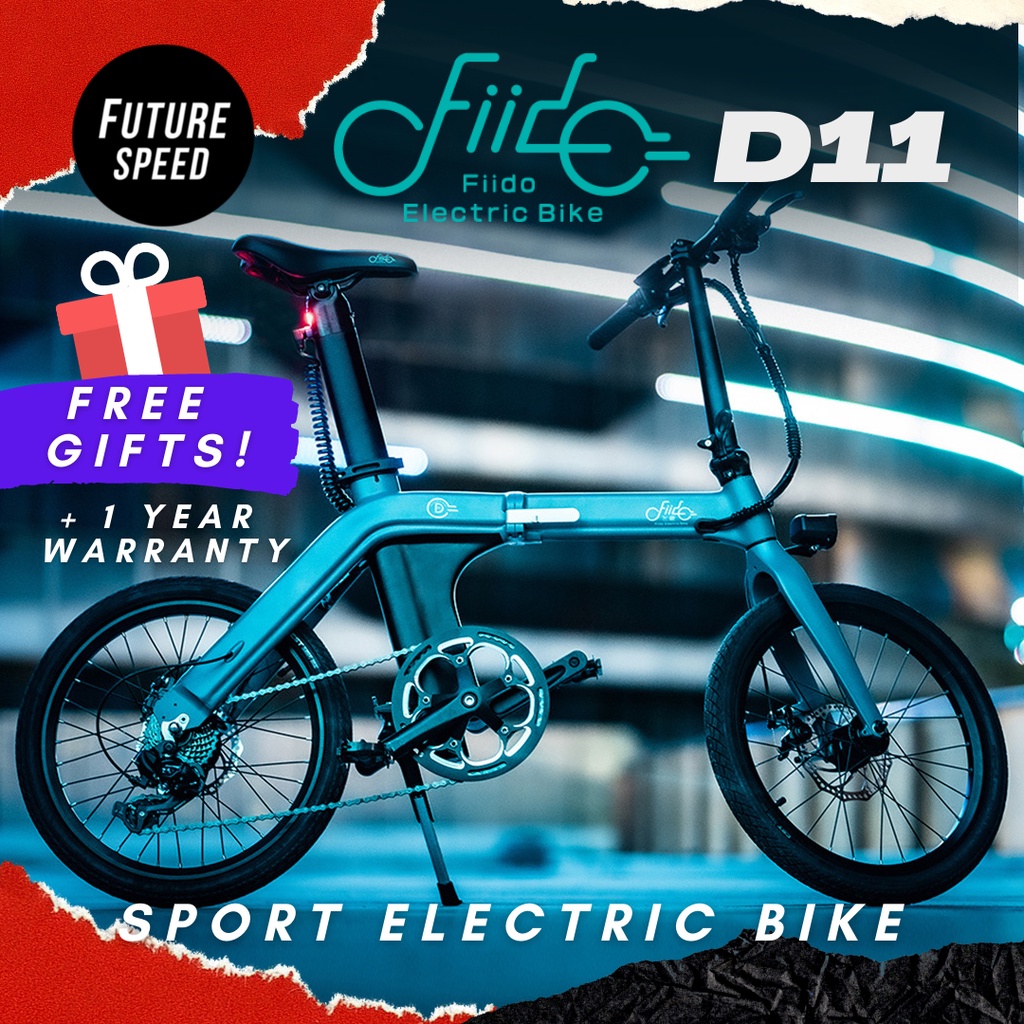 Fiido d11 folding sport deals electric bike