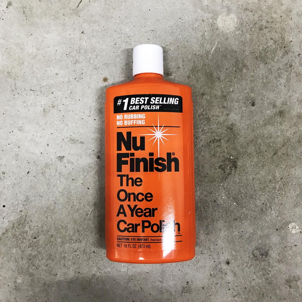 Nu Finish Car Polish, The Once A Year 16 fl oz, Nu Finish Scratch Doctor