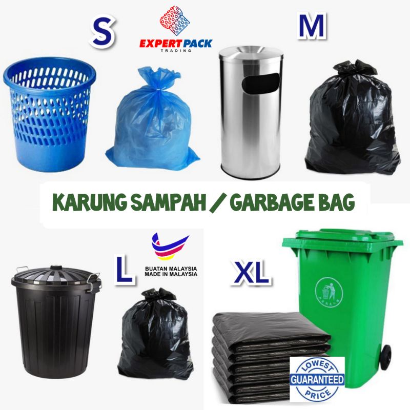 Small Garbage Bag 47cm x 55cm Malaysia - TheWwarehouse