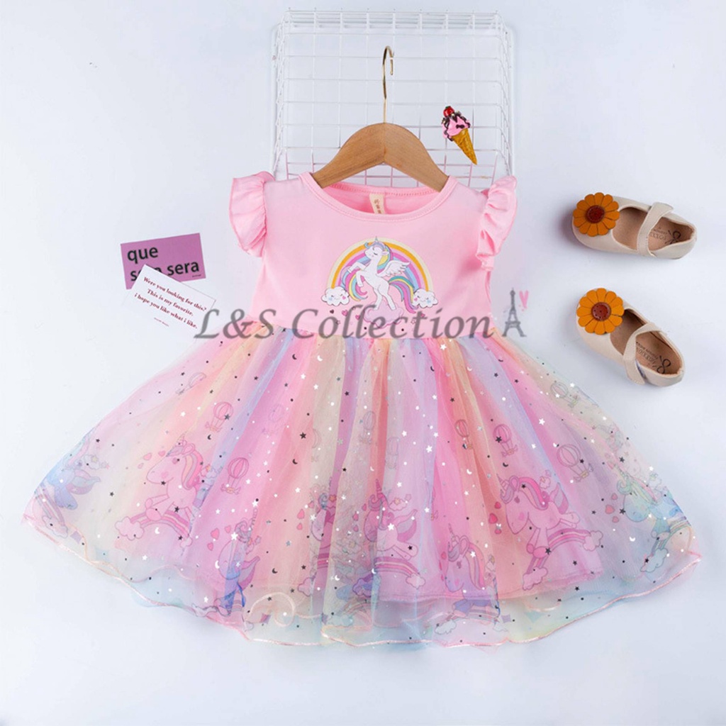 Unicorn dress for store 1 year old