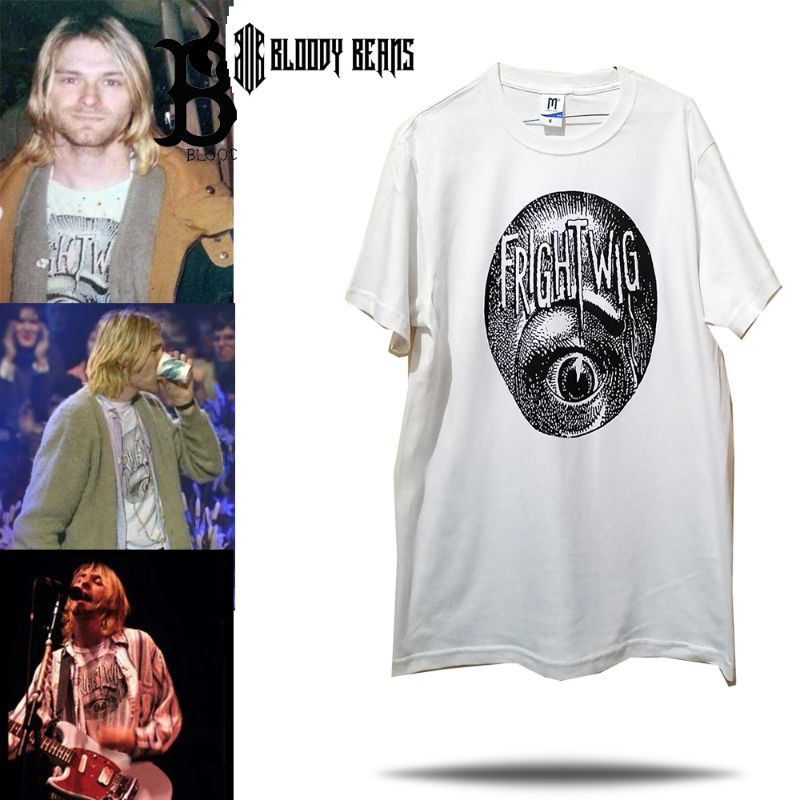 Kurt cobain hotsell frightwig t-shirt