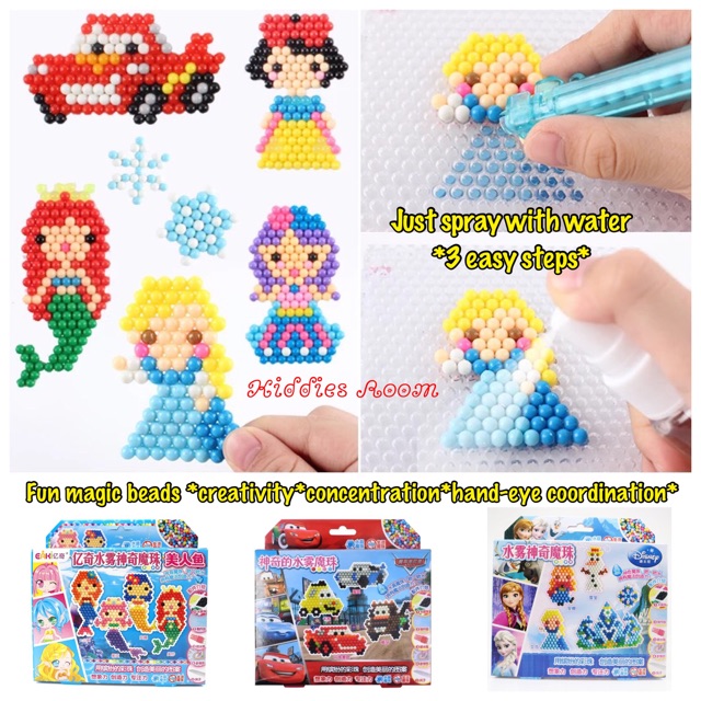 Aquabeads Starter Pack Complete Arts & Crafts Bead Kit for Children - over  650 Beads 