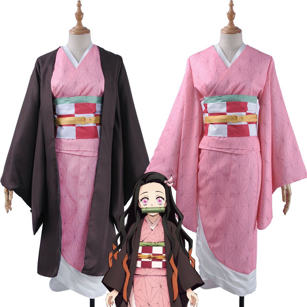 Ready Stock] Demon Slayer Kimetsu no Yaiba Haori cosplay Costumes sets Cape  Jacket Kamado Tanjirou Kamado Nezuko Adult Kids Kimono Costume | Shopee  Malaysia