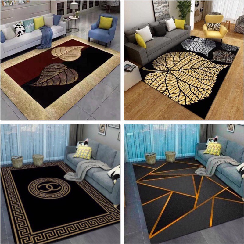 living room carpet LV velvet 3d XXL size / karpet velvet 3d