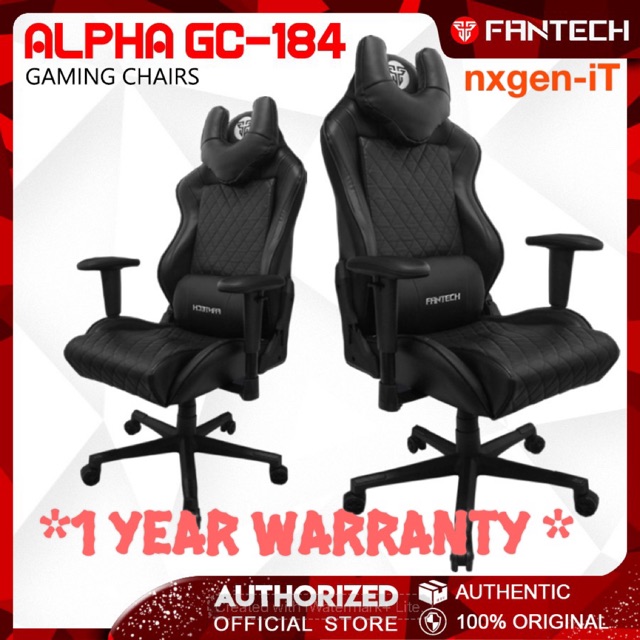 FANTECH ALPHA GC 184 Stability Safety Hydraulic Gaming Chairs