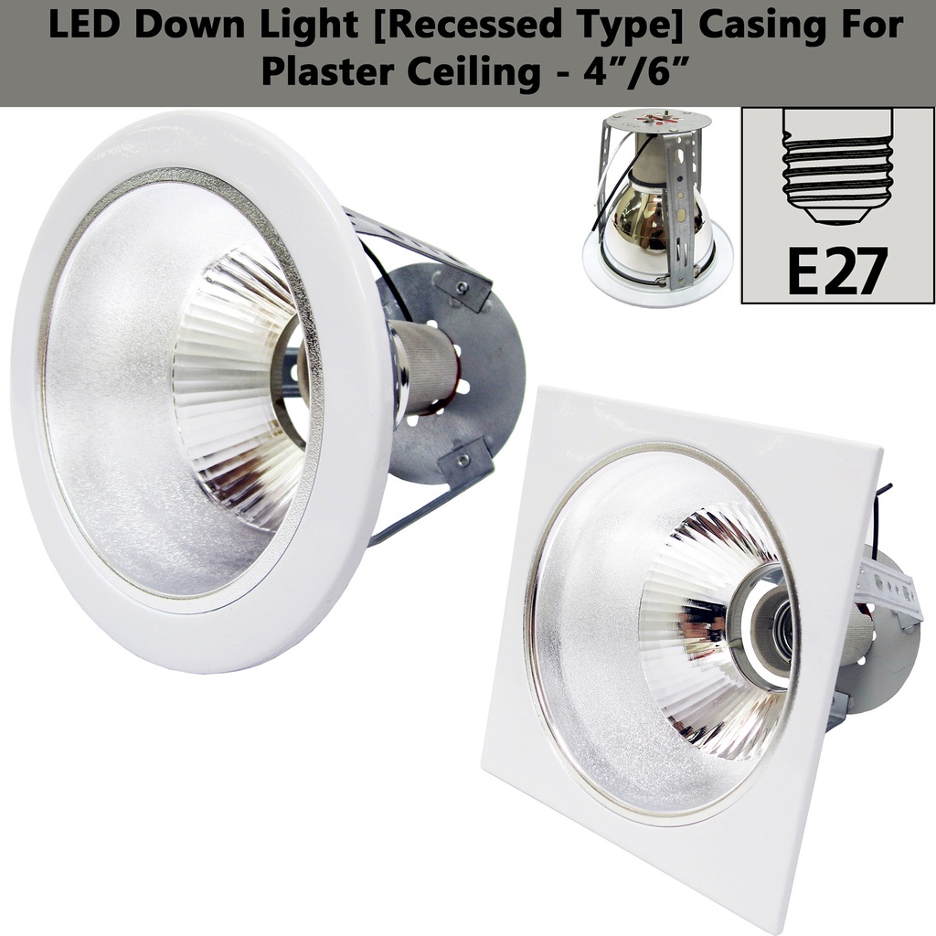 Plaster deals ceiling light