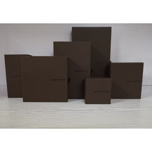 Louis vuitton gift discount bag and box