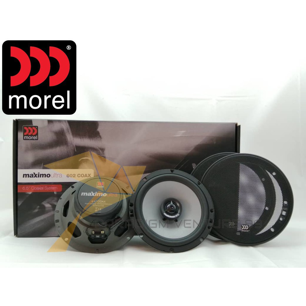 Morel best sale 6.5 coaxial