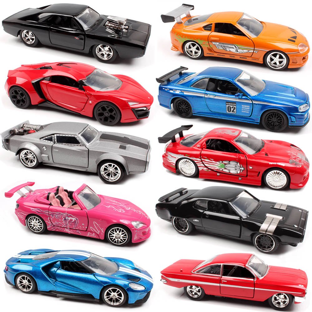 Jada diecast fast and cheap furious cars