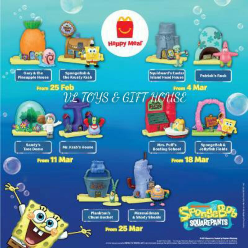 Spongebob store happy meal