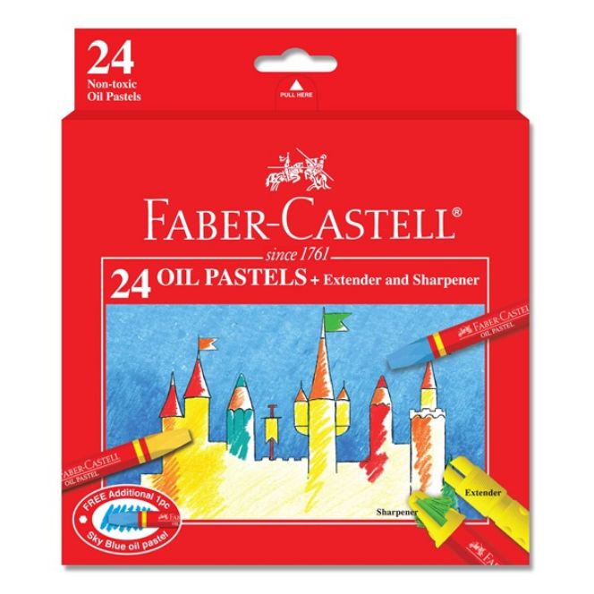 Faber Castell Oil Pastels Extender and Sharpener Kids Children