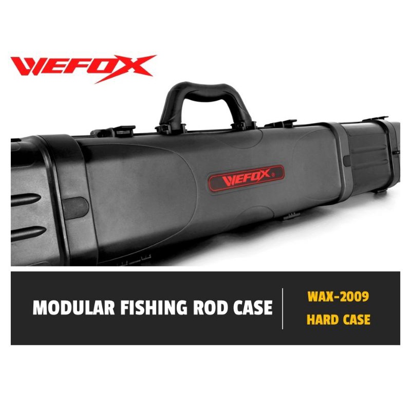 VFOX WEFOX MODULAR FISHING ROD CASE WAX-2009 HARD CASE