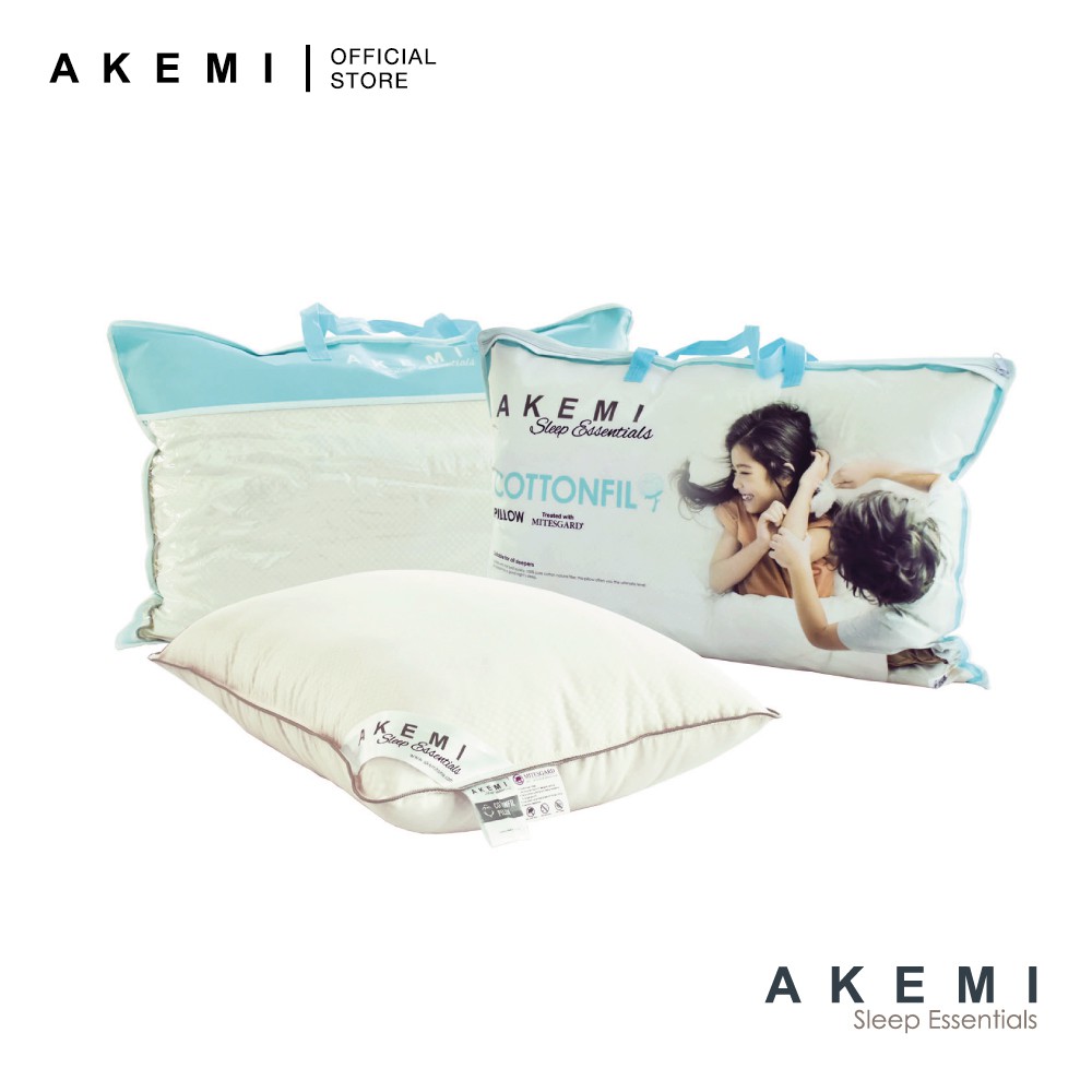 Akemi cotton fill on sale pillow