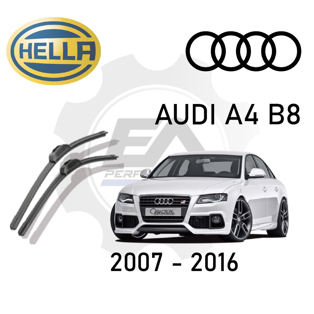 AUDI A4 B8 2007 2016 WINDSCREEN WIPER BLADE SET 24