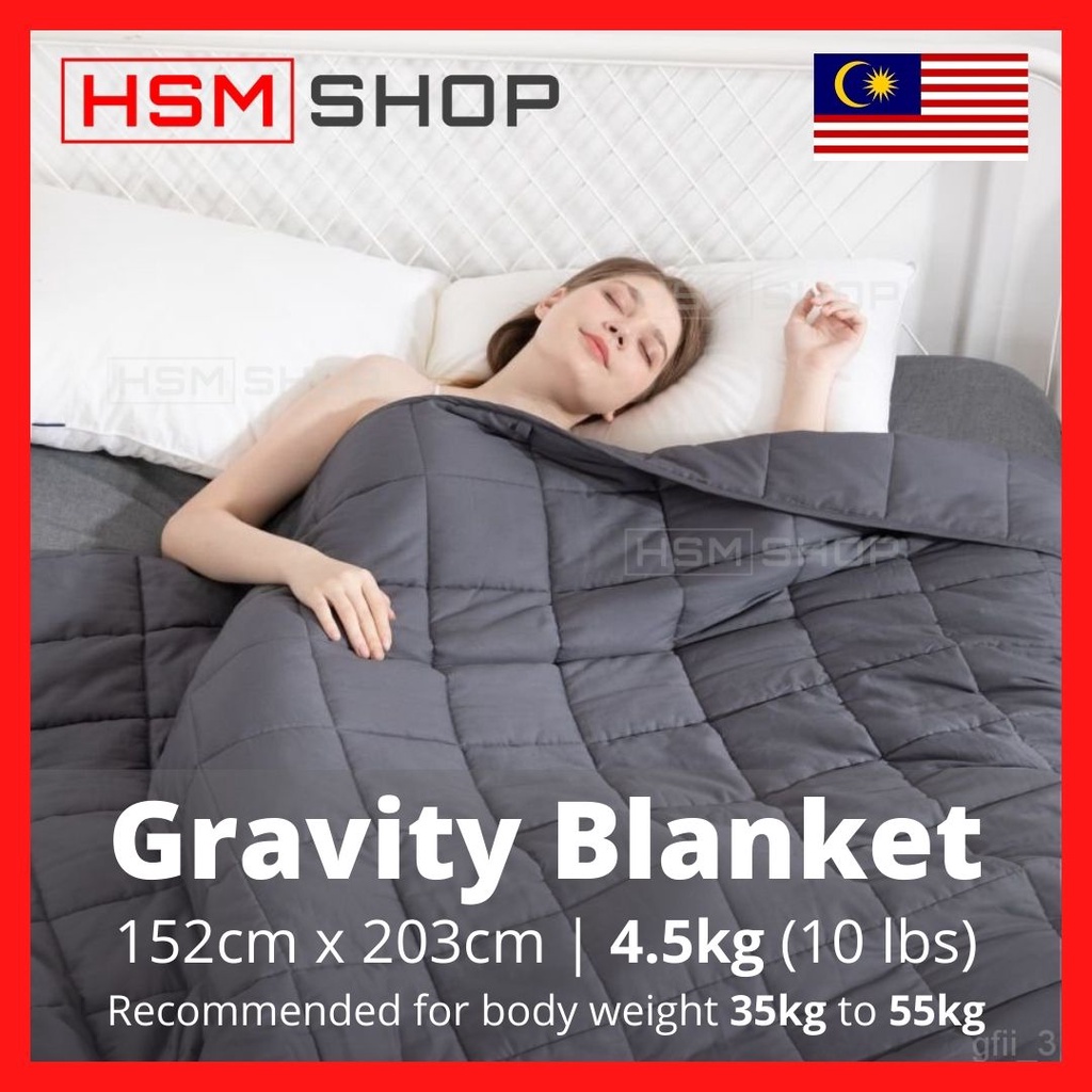 Ready Stock Weighted Blanket l Gravity Blanket Sensory