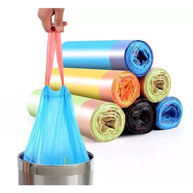 20pcs X 4 Rolls Thickened Household Garbage Bags, Disposable Trash Bags For  Kitchen, Living Room, Bathroom, Cleaning