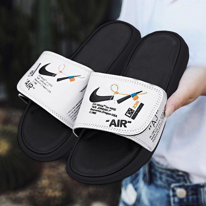 Off white 2025 nike flip flops