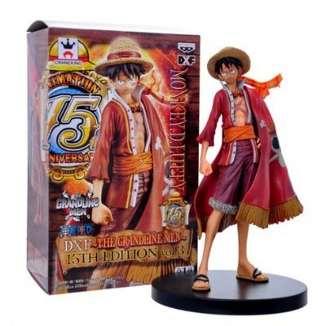 One Piece Luffy Figure Gear 4 Figure Pirate king Luffy doll Statue Manga  Figures GK Anime Action Figurine Collection kids Toys(with box)(Pirate king
