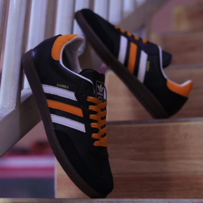 Samba adidas best sale orange