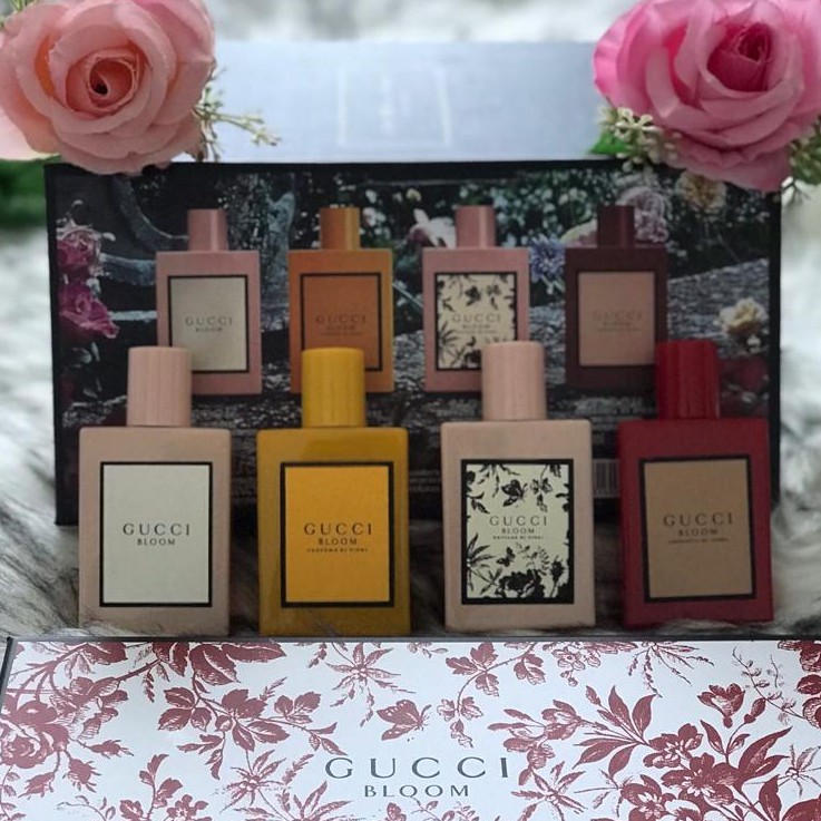 Gucci bloom deals perfume gift set