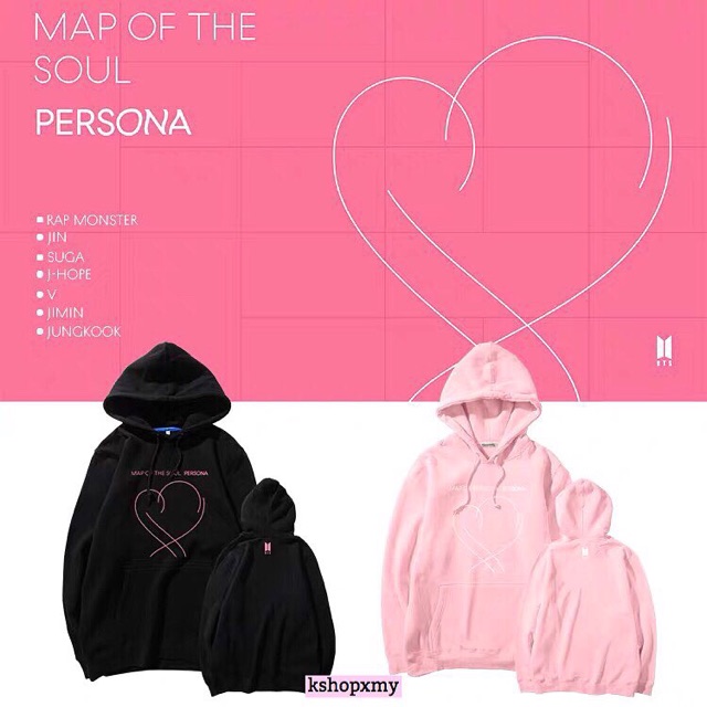 Bts store hoodie persona