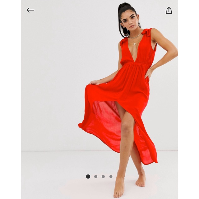 Asos beach maxi on sale dress