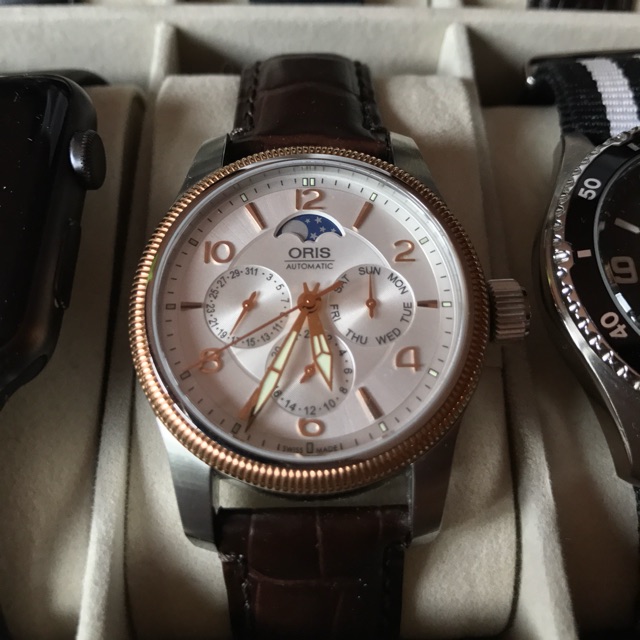 Oris big crown outlet moonphase