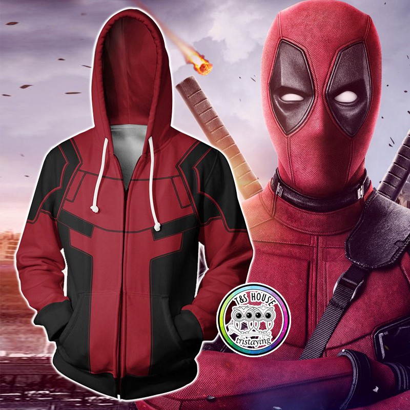 Deadpool cheap hoodie jacket