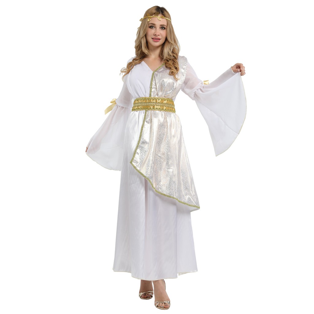 Greece Princess Costume Dress Athena Goddess Cosplay clothing