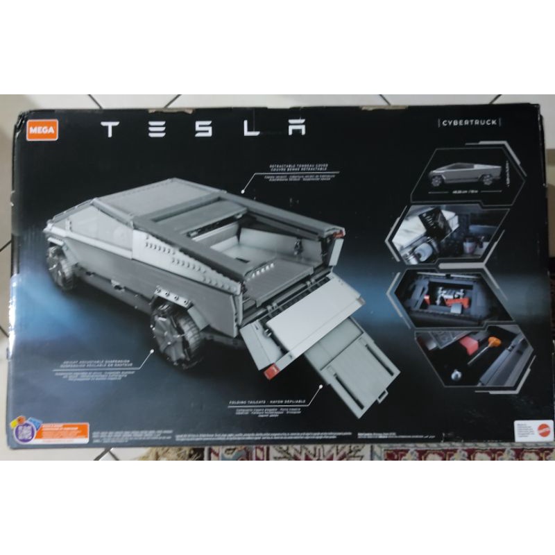 Mattel x Mega Bloks Tesla Cybertruck