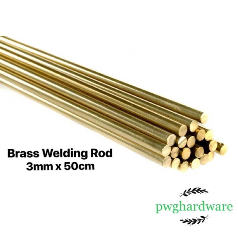 1PCS) 3.0MM X 49CM Brass Rod / 3MM Copper Rod / 3MM Tembaga Kuning / Brass  Welding Rod / 铜支