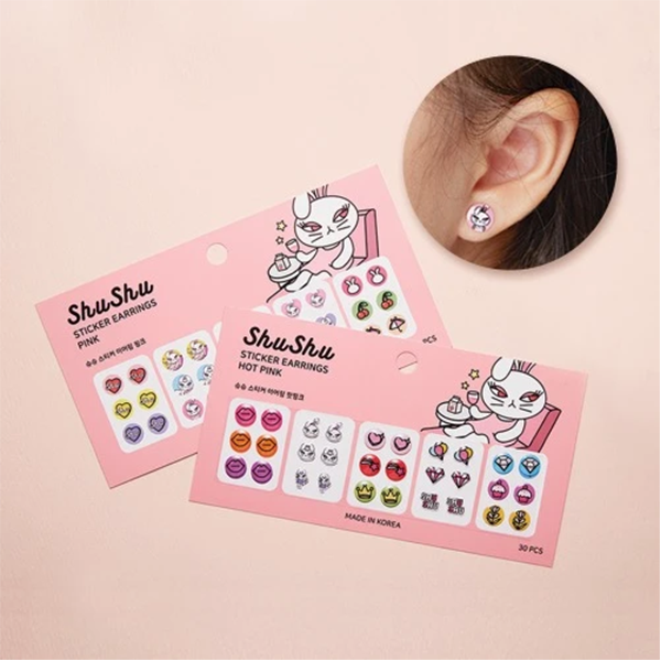 Sticky earrings hot sale