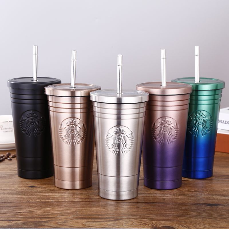 Stainless steel deals starbucks tumbler