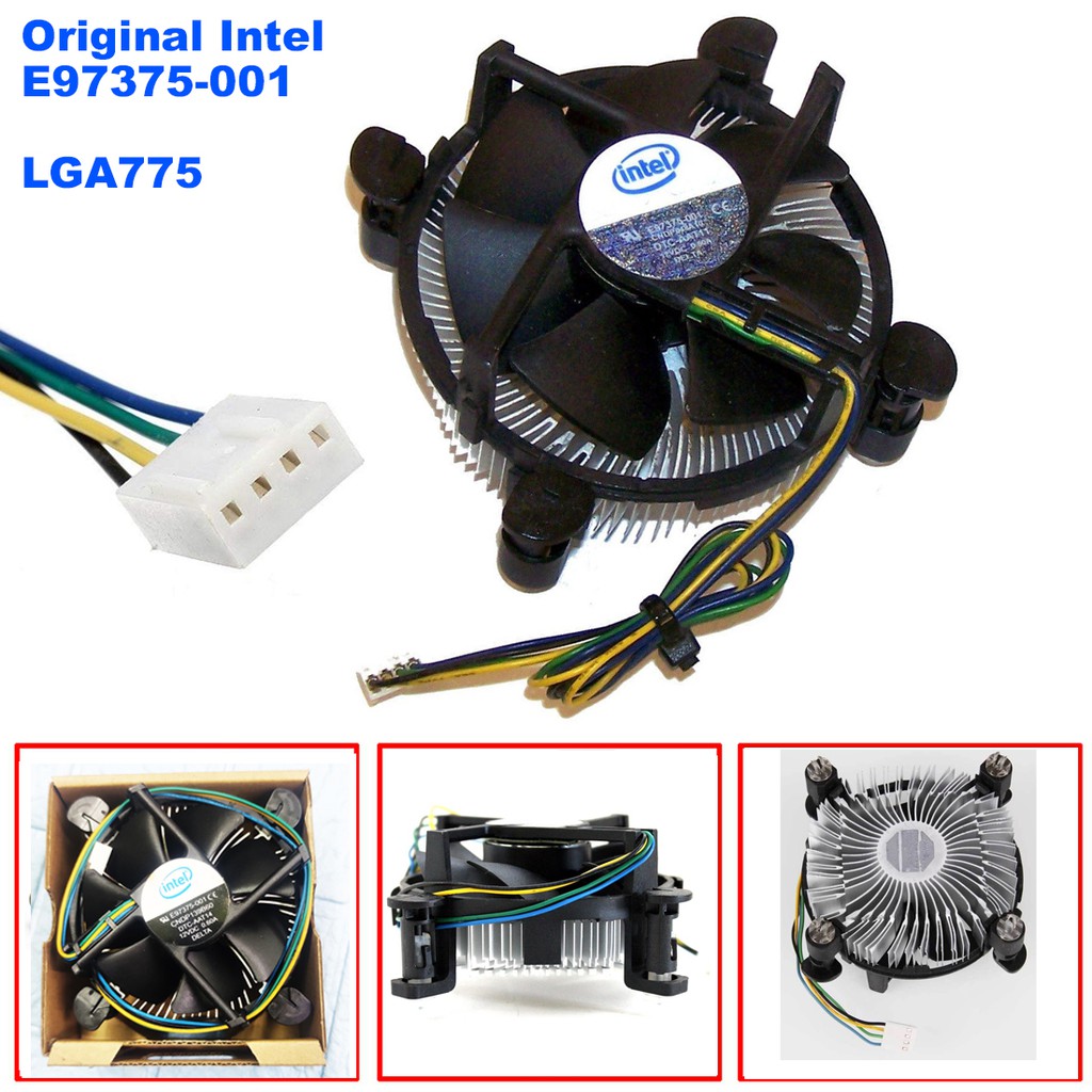 95mm Socket T 775 CPU Fan with Heatsink - Computer Fans & Coolers, Computer Parts