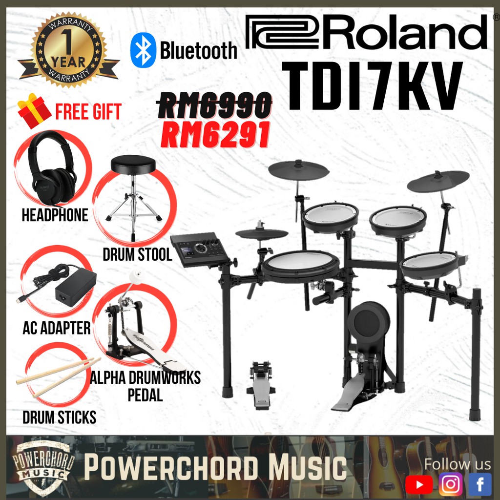 Roland td on sale kv 17