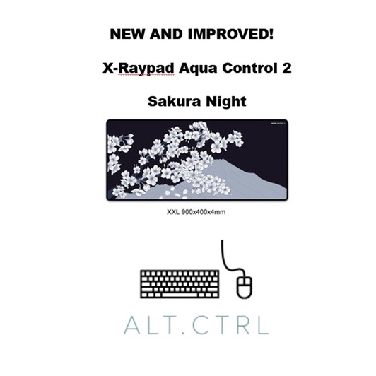 X-Raypad Aqua Control II (AC II) Gaming Mouse Pad [ORIGINAL]