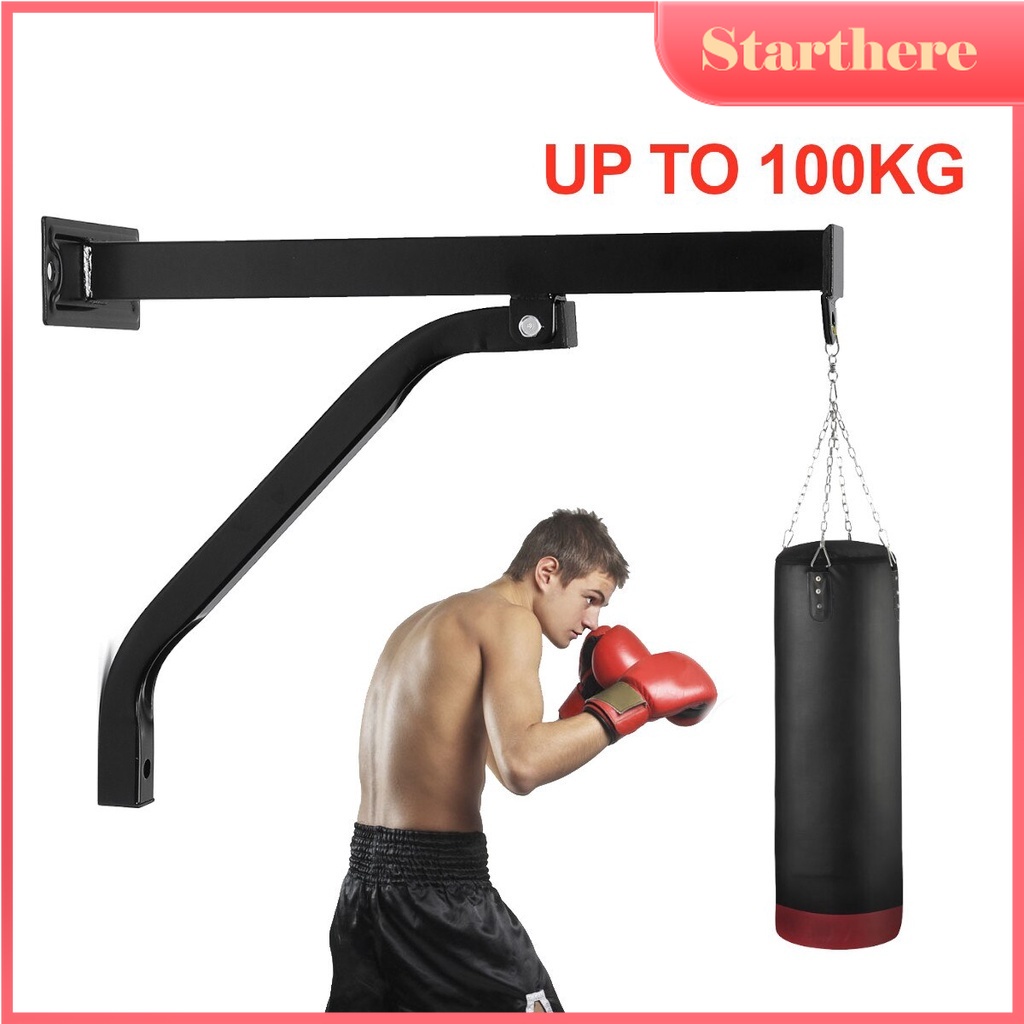 Wall mounted best sale boxing bag