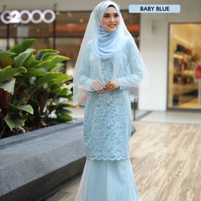 Lace baby outlet blue