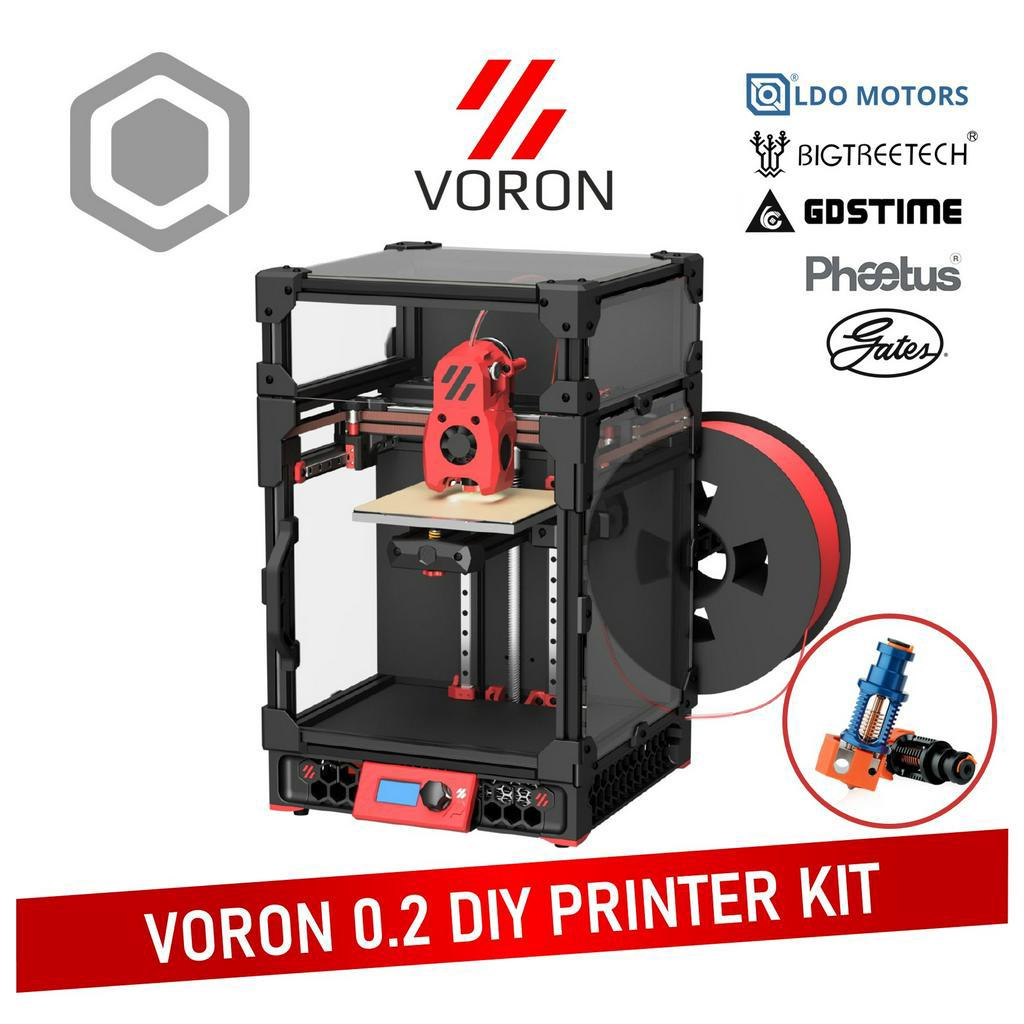 VORON R1 3D Printer WiFi Onboard Klipper DIY Upgraded Mini