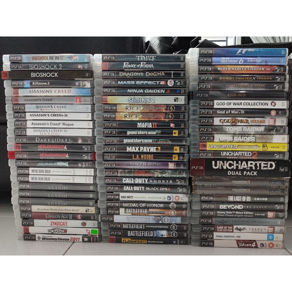 PS3 GAMES CD/DVD PLAYSTATION 3（USED GAME) | Shopee Malaysia