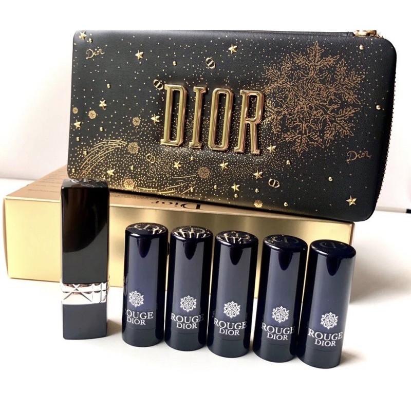 Dior lipstick christmas set sale