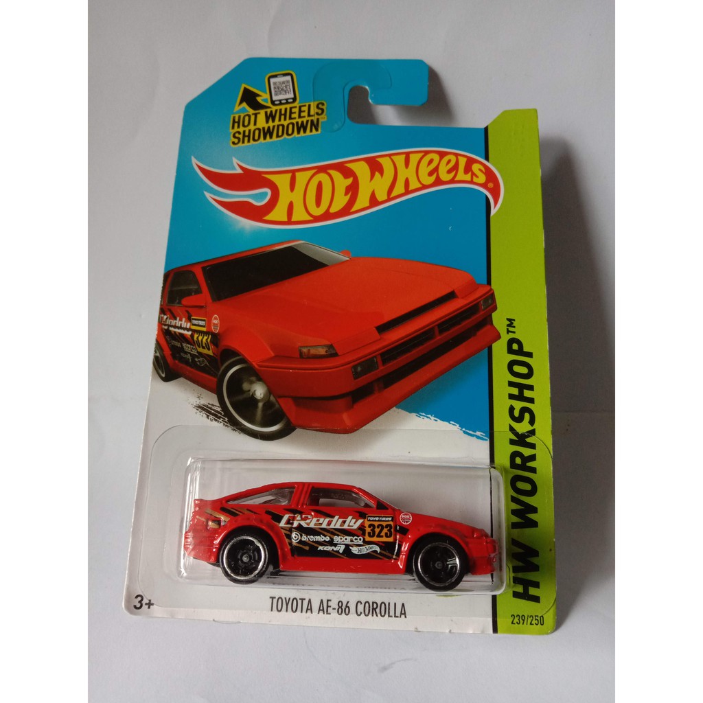 2015 HOT WHEELS TOYOTA AE-86 AND TOYOTA SUPRA DRIFT LEGEND