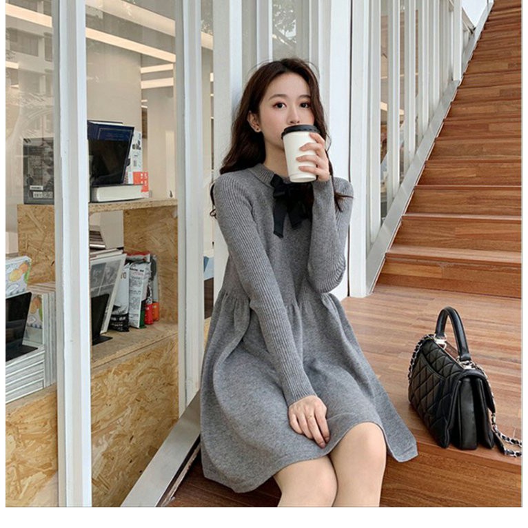 Sweater deals dress korean