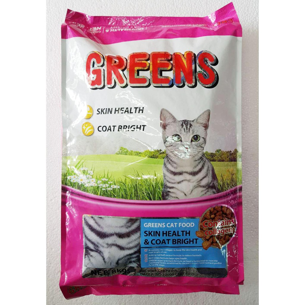 Greens cat 2024 food supplier