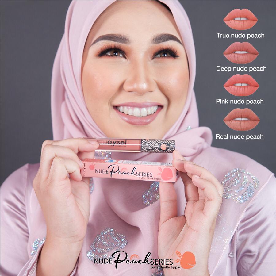 ROUAYSEL Lipmatte Nude Rose and Peach Series with Lips Loving Ingredients |  Year End Special Promotion | Shopee Malaysia