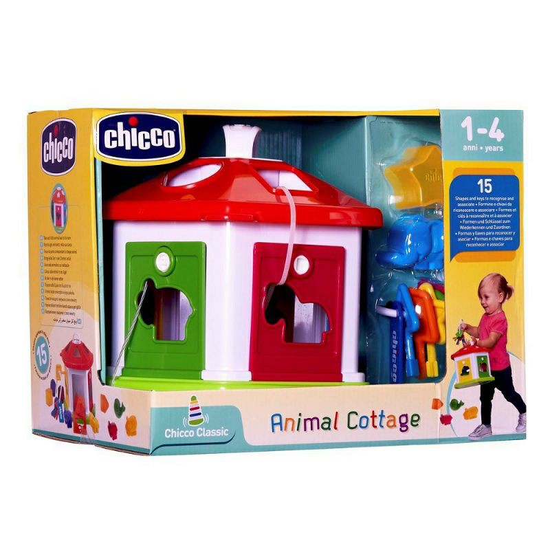 Chicco animal cottage clearance shape sorter