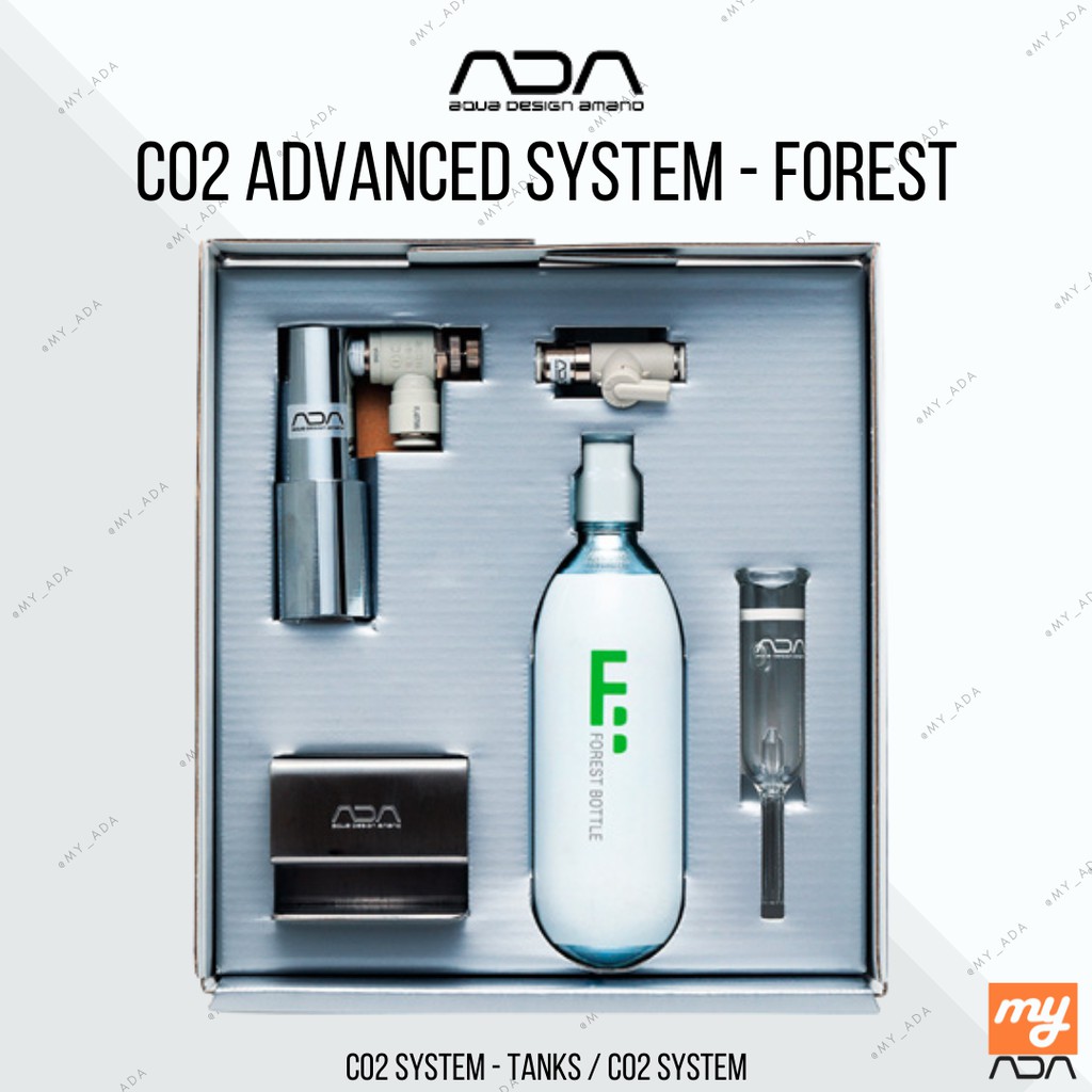 ADA CO2 Advanced System - Forest ( CO2 Supply Kit For Aquariums